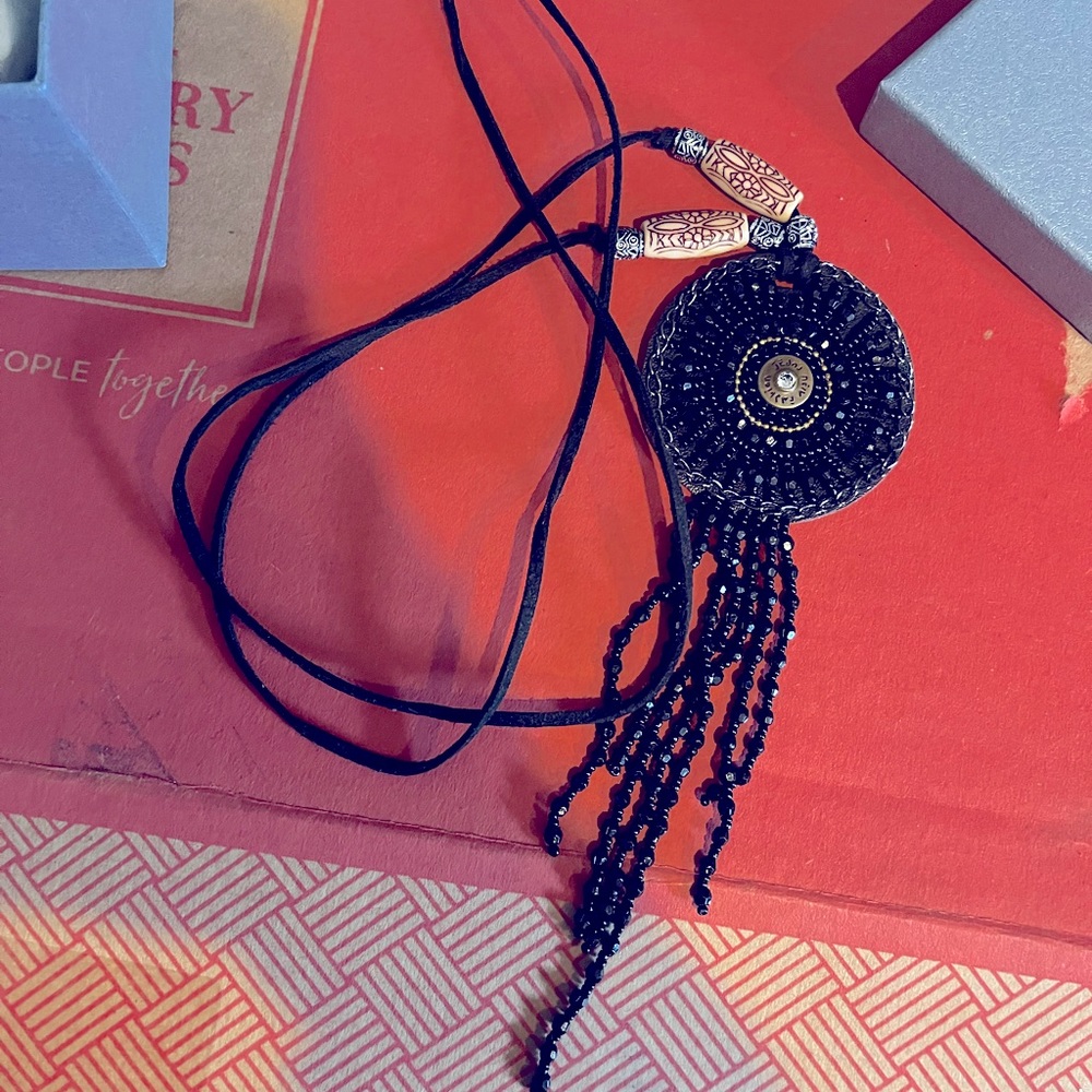 Necklace custom made . Long
